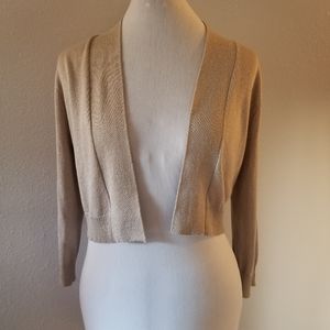 LAST CHANCE SALE! Calvin Klein shrug gold metallic